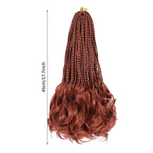 Load image into Gallery viewer, Wig Ponytail Children's Loop French Curly Hair Natural Simulation African Crochet Woven Synthetic Hair Extension Wave Ponytail
