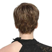 Load image into Gallery viewer, Wig Women's Short Hair Fluffy High Temperature Silk Chemical Fiber Head Cover Spot Dyed Blonde Synthetic Wig
