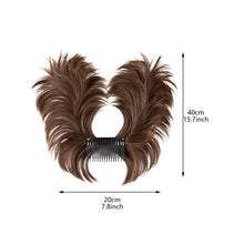 Load image into Gallery viewer, Messy Bun Wig Piece Insert Comb Curly Wig Flexible Adjustable Bun High-temperature Silk Synthetic Hair Piece for Women

