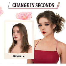 Load image into Gallery viewer, Messy Bun Wig Piece Insert Comb Curly Wig Flexible Adjustable Bun High-temperature Silk Synthetic Hair Piece for Women
