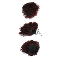 Load image into Gallery viewer, Fluffy Short Curly Ponytail Wig High Temperature Silk Synthetic Wig Natural Simulation Hair Ponytail for Women
