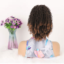 Load image into Gallery viewer, Fluffy Short Curly Ponytail Wig High Temperature Silk Synthetic Wig Natural Simulation Hair Ponytail for Women
