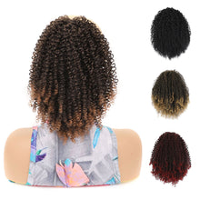 Load image into Gallery viewer, Fluffy Short Curly Ponytail Wig High Temperature Silk Synthetic Wig Natural Simulation Hair Ponytail for Women
