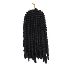 Load image into Gallery viewer, Colored Crochet Wig Hand Hooks Dirty Braids Synthetic Long Curly Hair High Temperature Silk Hair Bulk Hair Extensions
