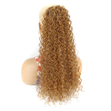 Load image into Gallery viewer, Multi-color Synthetic Long Curly Ponytail Wig High Temperature Silk Elastic Mesh Drawstring Ponytail Hair Extensions for Women
