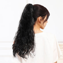 Load image into Gallery viewer, Gripping Clip Style Synthetic Wig Ponytail Simulation Long Curly Hair Natural Hair Piece High Temperature Silk Hair Extensions
