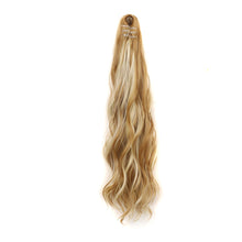 Load image into Gallery viewer, Gripping Clip Style Curly Hair Ponytail Water Ripple Long Curly Wig Ponytail Synthetic Wig Women False Hair Piece
