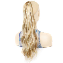 Load image into Gallery viewer, Gripping Clip Style Curly Hair Ponytail Water Ripple Long Curly Wig Ponytail Synthetic Wig Women False Hair Piece
