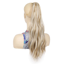 Load image into Gallery viewer, Gripping Clip Style Curly Hair Ponytail Water Ripple Long Curly Wig Ponytail Synthetic Wig Women False Hair Piece
