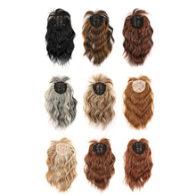 Load image into Gallery viewer, Water Ripple Synthetic Short Curly Hair Natural Simulation Wig Increase Hair Volume False Hair Piece for Women
