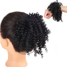 Load image into Gallery viewer, Messy Fluffy Screw Curl Wig High-temperature Silk Synthetic Curly Wig Women False Hair Piece Hair Accessory
