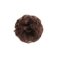 Load image into Gallery viewer, Hair Clip Style Curly Wig Hair Extensions Bun Fluffy Updo Chignon Synthetic Wig Messy Bun Women Hair Piece

