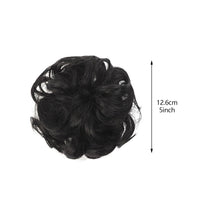Load image into Gallery viewer, Hair Clip Style Curly Wig Hair Extensions Bun Fluffy Updo Chignon Synthetic Wig Messy Bun Women Hair Piece

