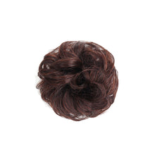 Load image into Gallery viewer, Hair Clip Style Curly Wig Hair Extensions Bun Fluffy Updo Chignon Synthetic Wig Messy Bun Women Hair Piece
