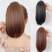 Load image into Gallery viewer, Hair Clip Style Micro Curled Inner Buckle Ponytail Wig Temperamental Simulation Synthetic Wig Women False Hair Piece
