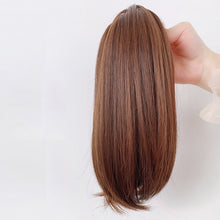 Load image into Gallery viewer, Hair Clip Style Micro Curled Inner Buckle Ponytail Wig Temperamental Simulation Synthetic Wig Women False Hair Piece
