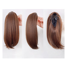 Load image into Gallery viewer, Hair Clip Style Micro Curled Inner Buckle Ponytail Wig Temperamental Simulation Synthetic Wig Women False Hair Piece
