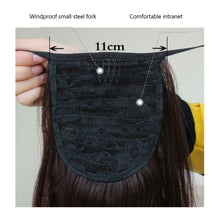 Load image into Gallery viewer, Natural Traceless Strap Style Ponytail Curly Wig High Temperature Silk Simulation Synthetic Wig Ponytail Hair Extensions
