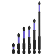 Load image into Gallery viewer, 1pc Anti-Slip Cross Screwdriver PH2 Magnetic Batch Head PH2 Magnetic Batch Head Impact Screw Driver Bit 25/50/65/70/90/150mm
