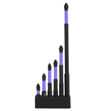 Load image into Gallery viewer, 6pcs Anti-Slip Cross Screwdriver PH2 Magnetic Batch Head PH2 Magnetic Batch Head Impact Screw Driver Bit 25/50/65/70/90/150mm
