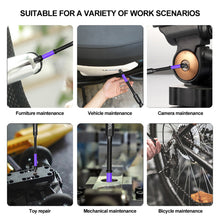 Load image into Gallery viewer, 6pcs Anti-Slip Cross Screwdriver PH2 Magnetic Batch Head PH2 Magnetic Batch Head Impact Screw Driver Bit 25/50/65/70/90/150mm

