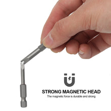 Load image into Gallery viewer, 5pcs U Shaped Screwdriver Bits 1/4 Hex Magnetic Batch Head Set 50mm Length for Hand Tools Electric Tools U4 U5 U6 U7 U8
