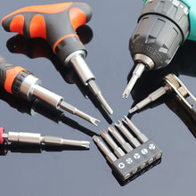 Load image into Gallery viewer, 5pcs U Y Cross FPH Shaped Screwdriver Bits 1/4 Hex Magnetic Batch Head Set 50mm Length for Hand Tools Electric Tools
