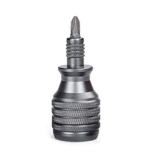 Load image into Gallery viewer, 7 in 1 Mini Aluminum Screwdriver Set 1/4inch Magnetic S2 Alloy Steel Screwdriver Bits for Household Repair Tool
