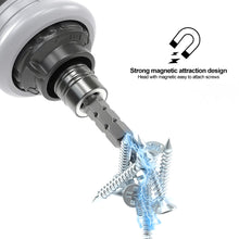Load image into Gallery viewer, Multi-functional Ratchet Screwdriver Set 10 in 1 Screwdriver Bits Set with Magnetizer Cross Slot Screwdriver Tool for Household Repair
