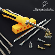 Load image into Gallery viewer, Multi-functional Screwdriver Set 6 in 1 Screwdriver Bits Set Cross Slot Screwdriver Tool for Household Repair
