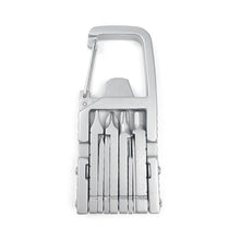 Load image into Gallery viewer, 13 in 1 Multifunction Stainless Steel Tool Outdoor Combination Screwdriver Ruler Tools Camping Cycling Repairing Folding Keychain Tools
