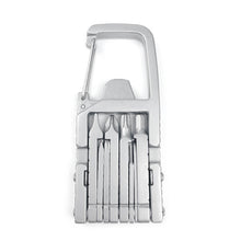Load image into Gallery viewer, 13 in 1 Multifunction Stainless Steel Tool Outdoor Combination Screwdriver Ruler Tools Camping Cycling Repairing Folding Keychain Tools
