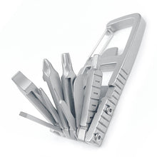 Load image into Gallery viewer, 13 in 1 Multifunction Stainless Steel Tool Outdoor Combination Screwdriver Ruler Tools Camping Cycling Repairing Folding Keychain Tools
