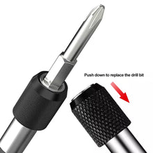 Load image into Gallery viewer, 1/4 Inch Self-locking Hex Shank Quick Release Magnetic Electric Screwdriver Extension Bit Holder 60/100/150mm Extension Rod
