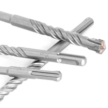 Load image into Gallery viewer, SDS Plus Drill Bit Concrete Cross Tips Bits 4 Cutters Ceramic Wall Brick Drilling Bits Electric Hammer Bits
