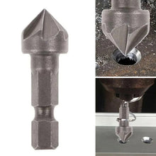 Load image into Gallery viewer, Countersink Drill Bits Hex Shank 90 Degree Reaming Bits for Woodworking Chamfer Cutter Carbon Steel Drill Bit
