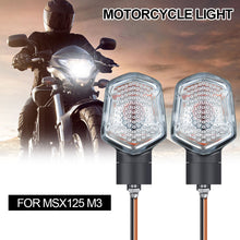 Load image into Gallery viewer, Pair Motorcycle Turn Signal LED Light Indicator Lamp Front Rear Back Blinker Blubs For MSX125 M3
