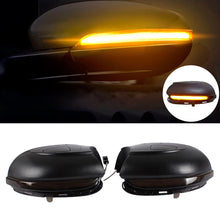 Load image into Gallery viewer, 2Pcs Car Dynamic LED Turn Signal Light Rearview Mirror Blinker Indicator Covers For Volkswagen VW Golf 6 MK6 GTI6 Touran
