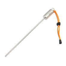 Load image into Gallery viewer, 1PC 316 Stainless Steel Diving Bell Stick Underwater Detector Bar With Graduated Bottle Knocker Device With Hand Rope
