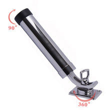 Load image into Gallery viewer, 316 Stainless Steel Marine Boat Fishing Rod Holder Deck Mount Yacht Rod 360° Adjustable Pod Boat Accessories Marine

