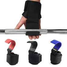 Load image into Gallery viewer, 1 PC Fitness Squat Lifting Pull-Up Wrist Hook Sports Equipment Strength Training Hard Pull Power Hook Pressure Booster Wrist Strap Upgraded Version
