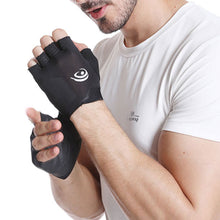 Load image into Gallery viewer, 1 Pair Lightweight Breathable Fitness Gloves Palm Thickened Anti-Slip Anti-Cocoon Lifting Pull-Up Riding Half Finger Gloves

