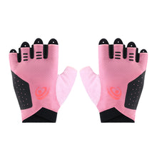 Load image into Gallery viewer, 1 Pair Lightweight Breathable Fitness Gloves Palm Thickened Anti-Slip Anti-Cocoon Lifting Pull-Up Riding Half Finger Gloves

