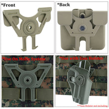 Load image into Gallery viewer, 1PC Quick Pull Sleeve Molle Accessory For Tactical Vest Glock 17 Beretta M9 1911
