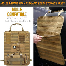 Load image into Gallery viewer, General Tactical MOLLE Car Seat Back Hanging Bag Multi-Purpose Car Storage Package Outdoor Accessories Storage Organizer
