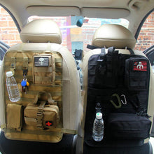 Load image into Gallery viewer, General Tactical MOLLE Car Seat Back Hanging Bag Multi-Purpose Car Storage Package Outdoor Accessories Storage Organizer
