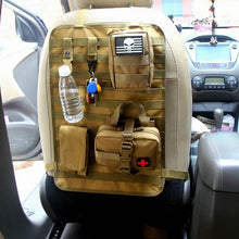 Load image into Gallery viewer, General Tactical MOLLE Car Seat Back Hanging Bag Multi-Purpose Car Storage Package Outdoor Accessories Storage Organizer
