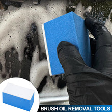 Load image into Gallery viewer, Car Glass Windshield Oil Film Cleaning Sponge Wiper Polishing Sponges Wool Felt Brush Oil Removal Tools
