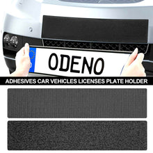 Load image into Gallery viewer, 2Pcs/Set Adhesives Car Vehicles Licenses Plate Holder Frameless Accessories Number Plate Holder Accessories
