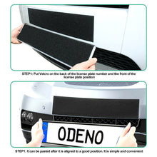 Load image into Gallery viewer, 2Pcs/Set Adhesives Car Vehicles Licenses Plate Holder Frameless Accessories Number Plate Holder Accessories
